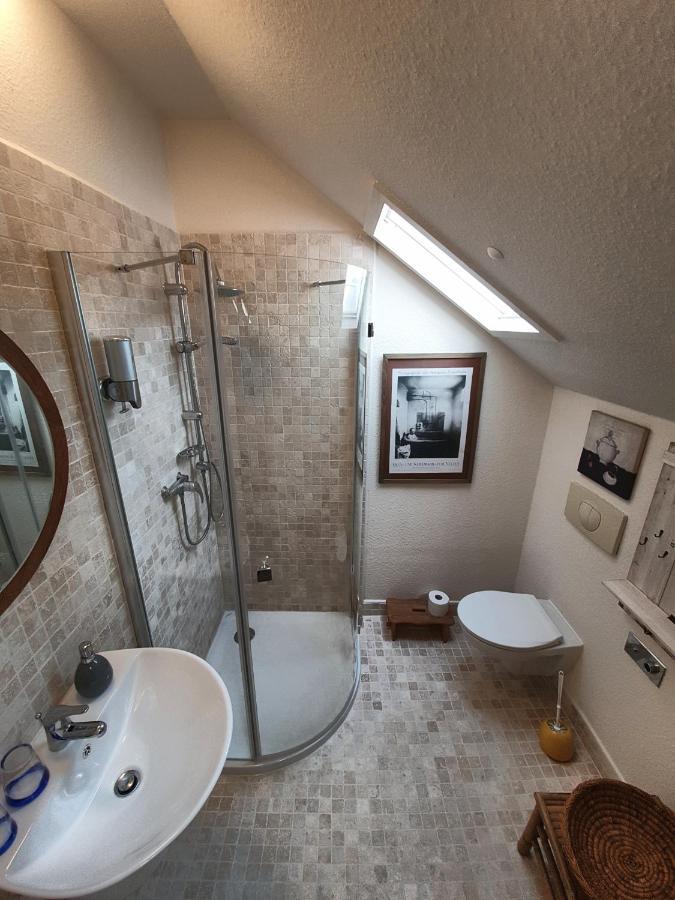 Blumenhaus Apartman Velten Kültér fotó